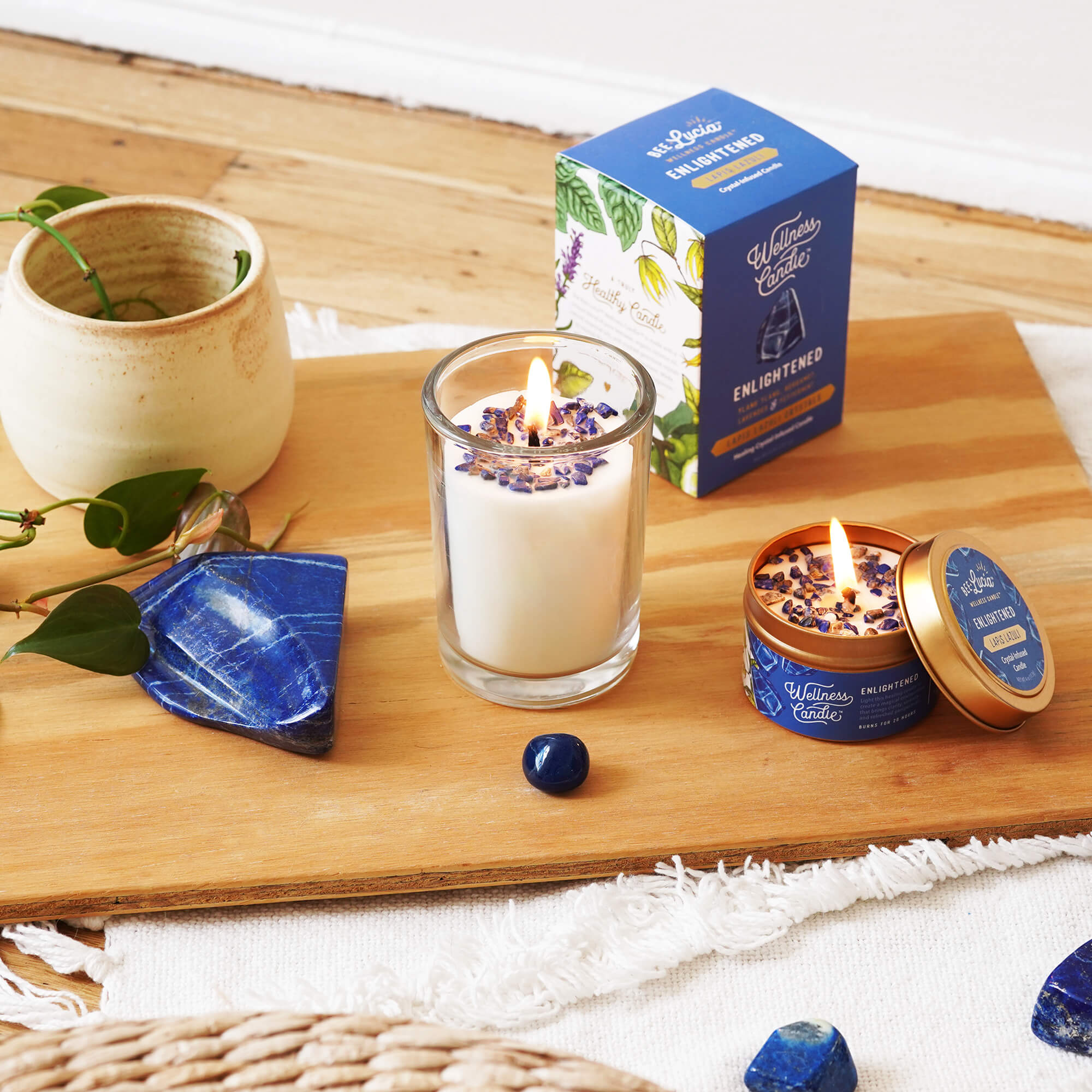 Enlightened Wellness Candle® Bee Lucia Wellness Co.