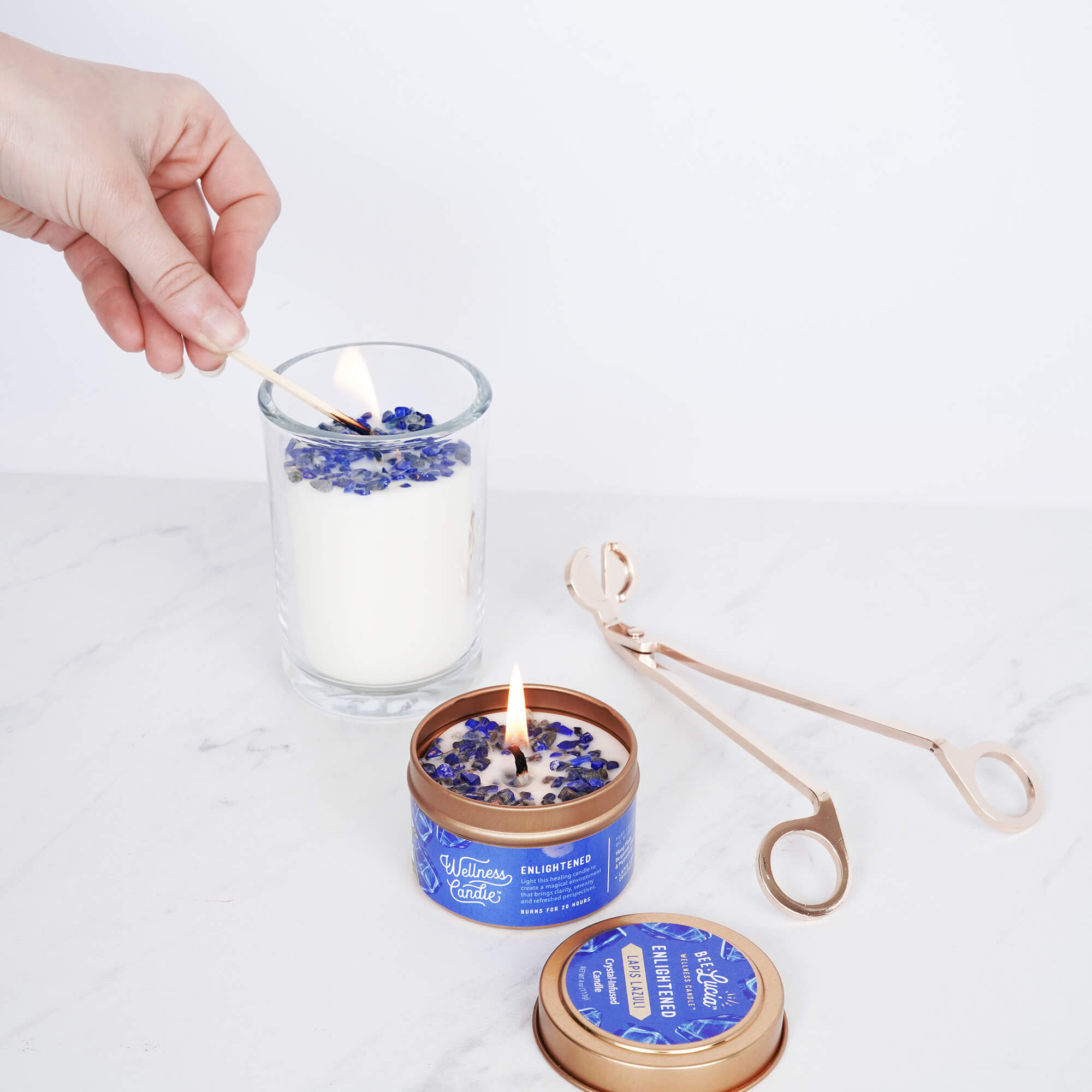 Enlightened Wellness Candle® Bee Lucia Wellness Co.