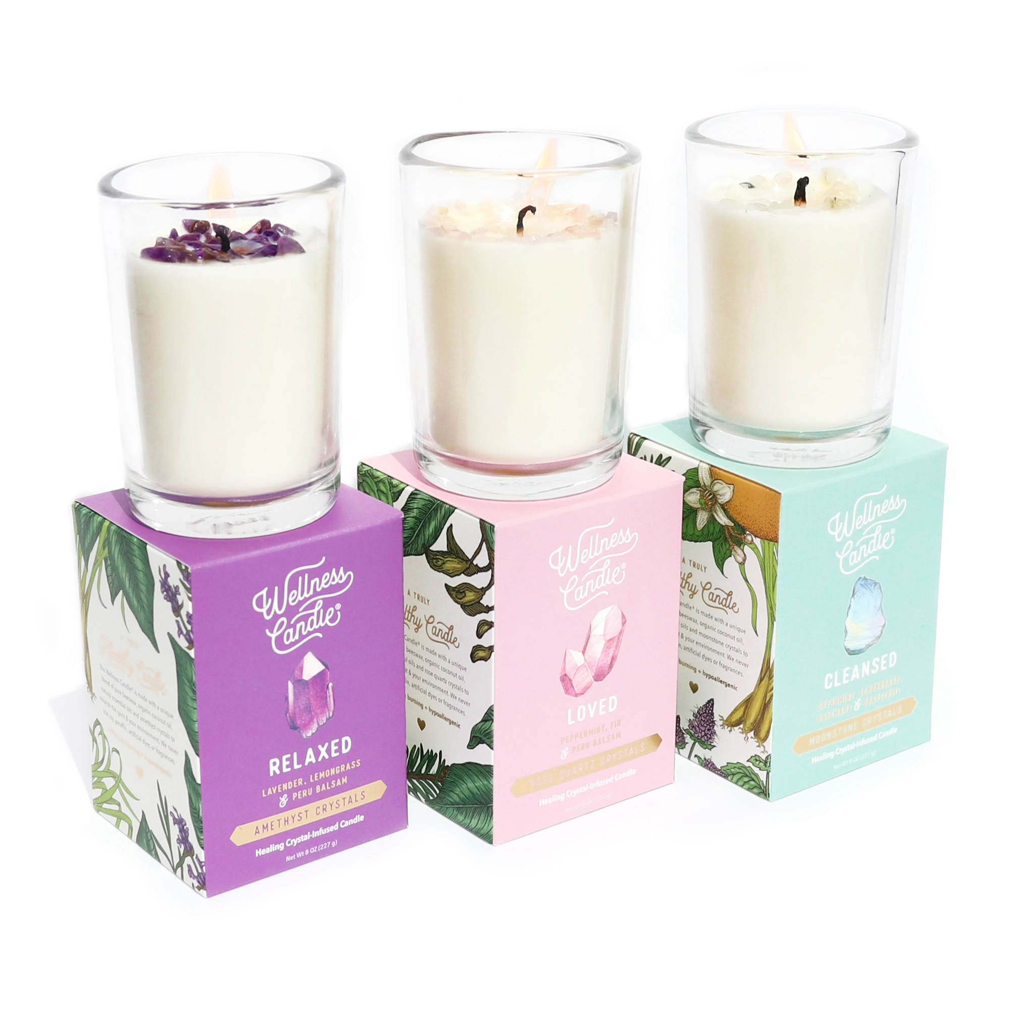 3 Intentions Wellness Candle® Gift Set Bee Lucia Wellness Co.
