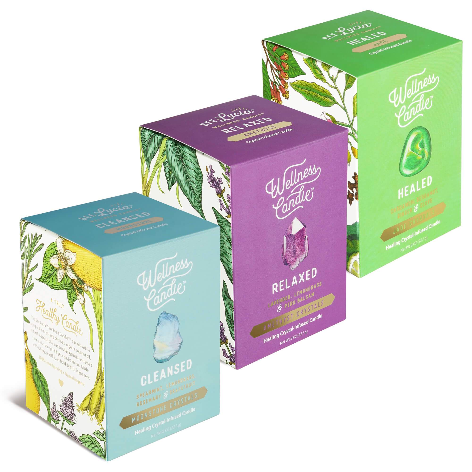 3 Intentions Wellness Candle® Gift Set | Bee Lucia Wellness Co.