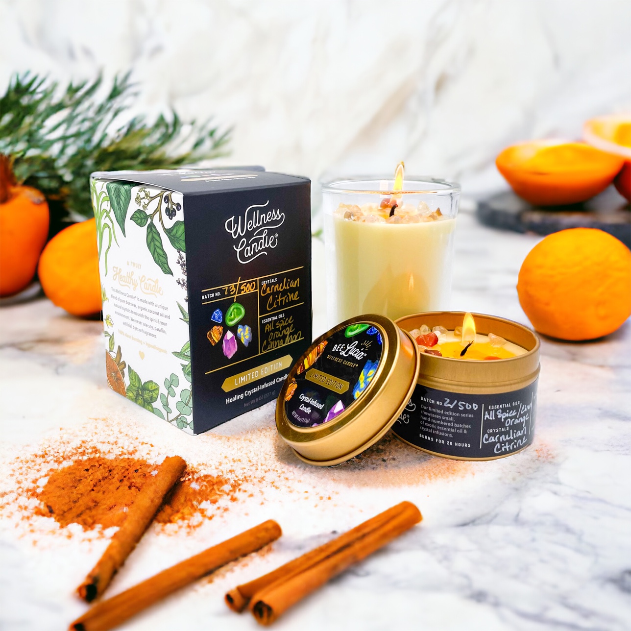 Orange Allspice Limited Edition Wellness Candle® - Bee Lucia