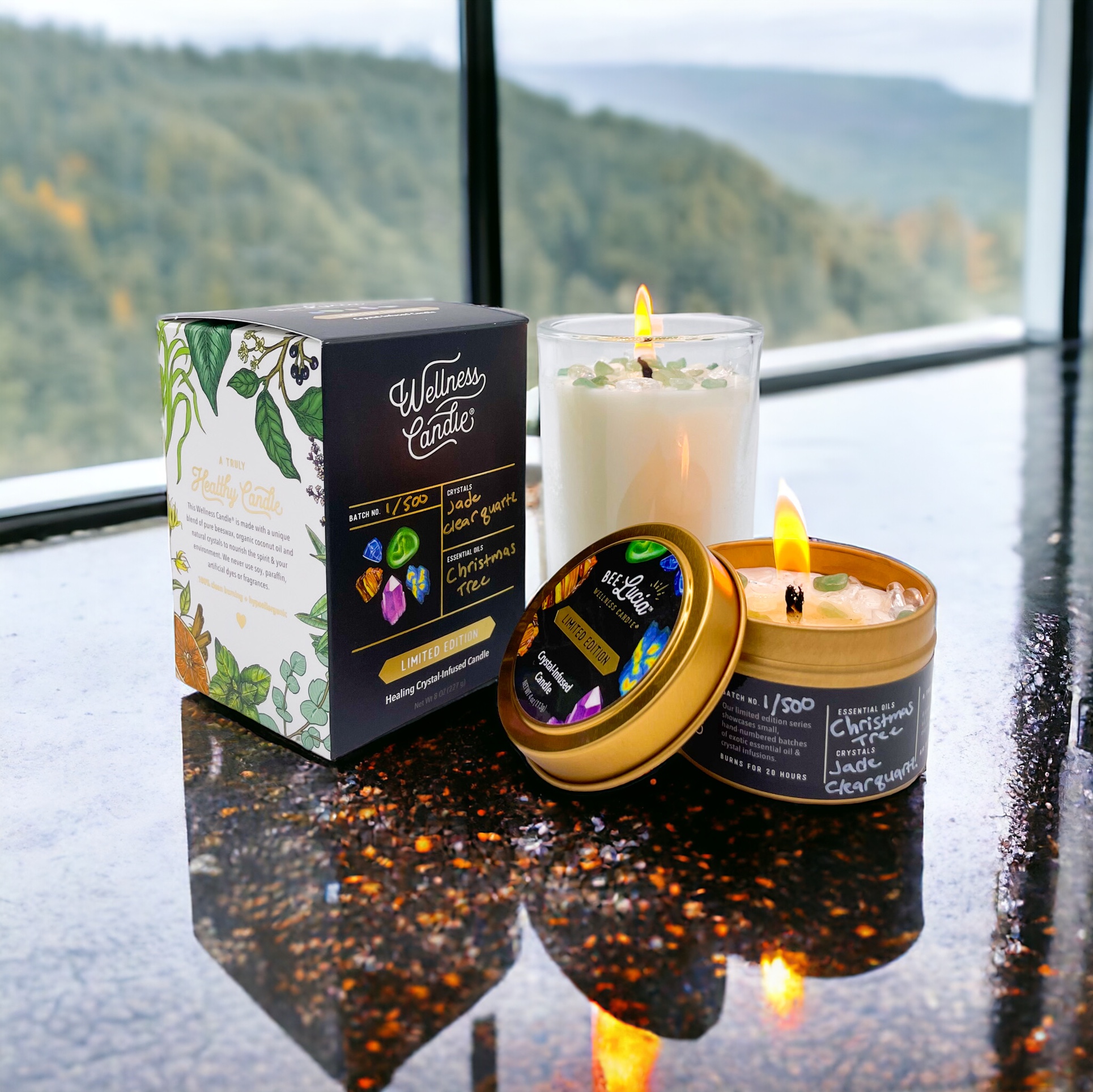Evergreen Forest Limited Edition Wellness Candle® - Bee Lucia